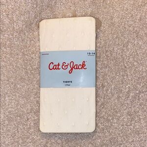 Cat & Jack White Tights